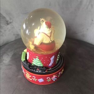 COCA COLA Santa 1971 Christmas Music Box